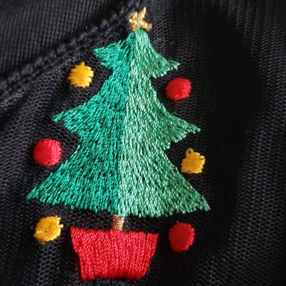Christmas-happy embroidered vest by JENNI MAX - Picture 7 of 12